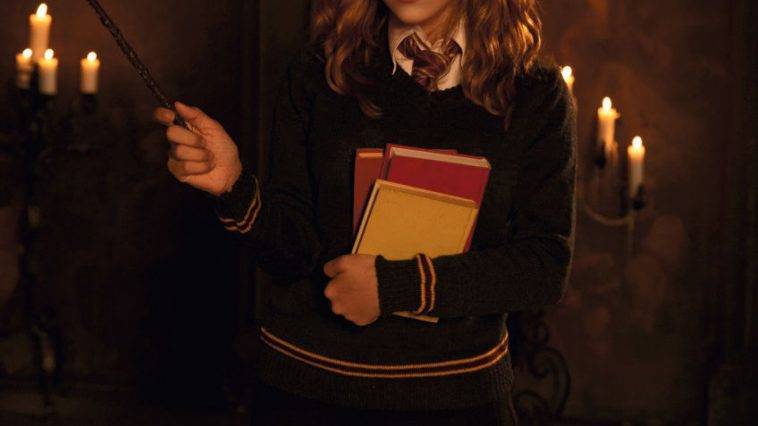 Hermione Granger in harness lingerie by thematchandkerosene - #2