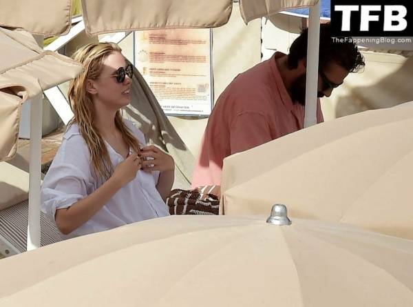 Mia Goth & Shia LaBeouf Enjoy Their Holidays in Portofino on girlsabc.com