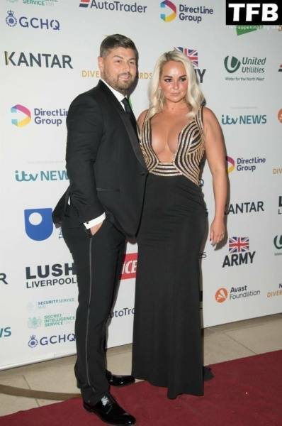 Jennifer Ellison Flaunts Nice Cleavage at The National Diversity Awards on girlsabc.com