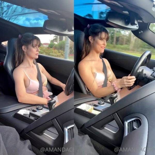 Amanda Cerny Shirtless Driving OnlyFans Video Leaked - Usa on girlsabc.com