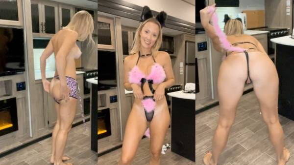Vicky Stark Sexy Costume Try On Haul Video Leaked on girlsabc.com