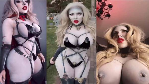 Amanda Nicole Lady Death Nude Cosplay Merged on girlsabc.com