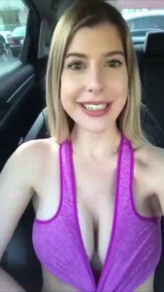 Andie Adams public parking pussy fingering in car snapchat premium xxx porn videos on girlsabc.com