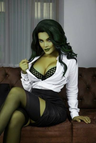 Kalinka Fox Nude She-Hulk Cosplay Patreon Set Leaked - Russia on girlsabc.com
