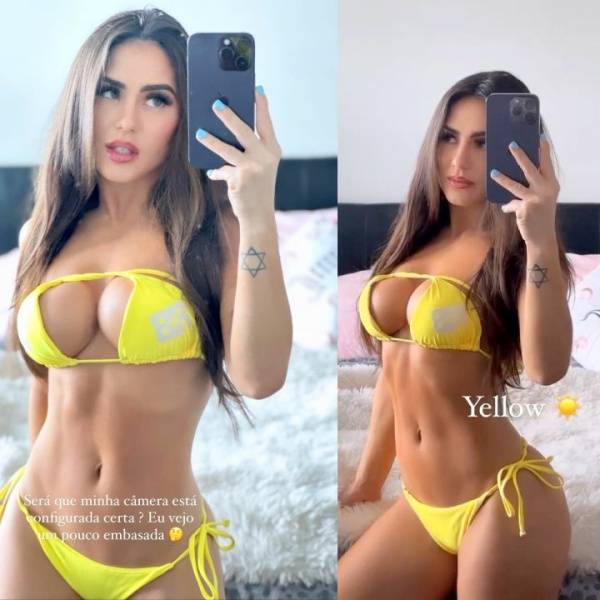 Giovanna Eburneo Hot Bikini Selfie Dance Video Leaked - Brazil on girlsabc.com