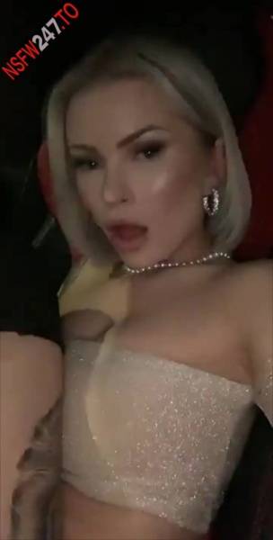 Layna Boo pussy play in Lamborghini snapchat premium xxx porn videos on girlsabc.com