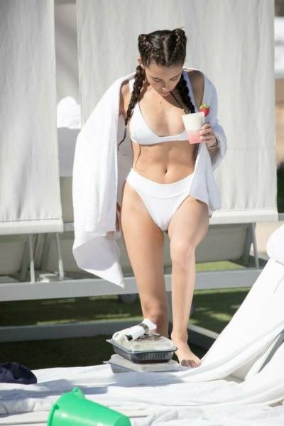 Madison Beer Camel Toe Bikini Set Leaked - Usa on girlsabc.com