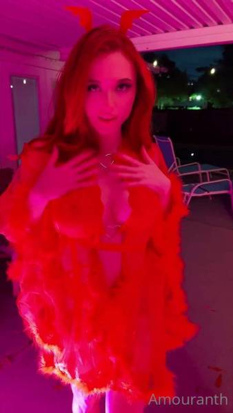 Amouranth Nude Halloween Knob Handjob Onlyfans Video Leaked on girlsabc.com