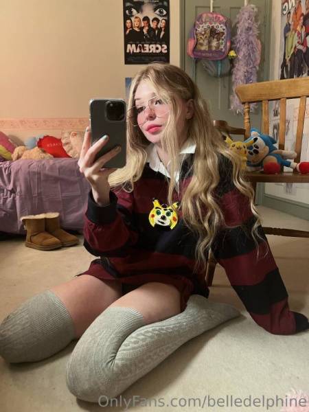Belle Delphine Thong Ass Sonichu Selfie Onlyfans Set Leaked on girlsabc.com