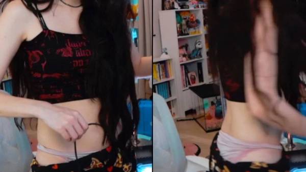 Emiru Panty Slip Clip Twitch Stream Video on girlsabc.com