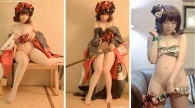 Nikumikyo Hokusai Nude Cosplayer Video on girlsabc.com