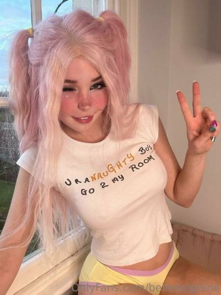 Belle Delphine Nude Naughty Wet T-Shirt Onlyfans Set Leaked on girlsabc.com