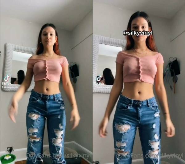 Silkyvinyl Nude Tiktok Strip Dance Onlyfans Video Leaked on girlsabc.com