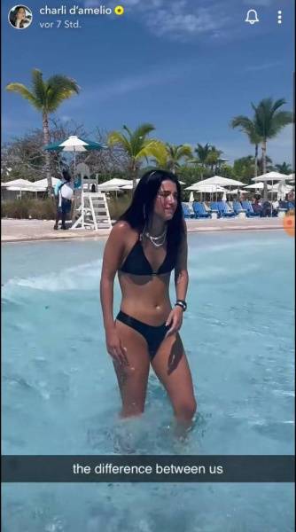Charli D 19Amelio Bikini Wave Pool Video Leaked - Usa on girlsabc.com
