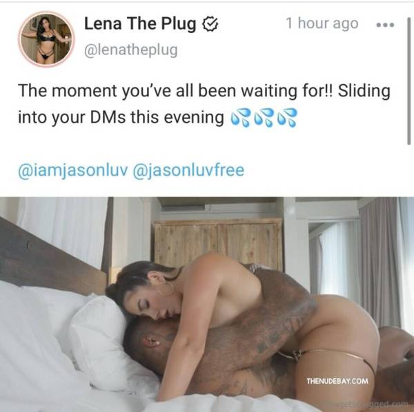 FULL VIDEO: Lena The Plug Nude Jason Luv BBC! NEW on girlsabc.com