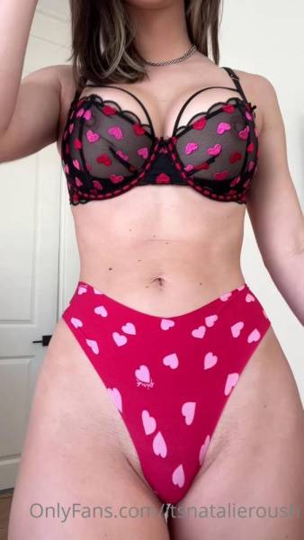 Natalie Roush Nude Valentines Panties Haul Onlyfans Video Leaked on girlsabc.com