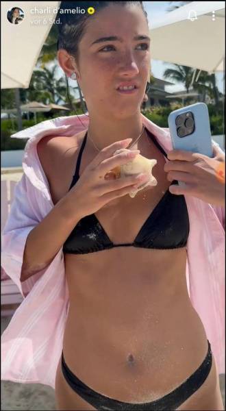 Charli D 19Amelio Beach Pool Bikini Video Leaked - Usa on girlsabc.com
