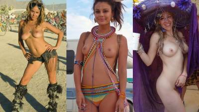 Burning Man nude girls on girlsabc.com