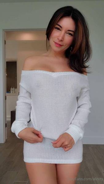 Alinity Nude Nipple See-Through Dress Onlyfans Video Leaked on girlsabc.com