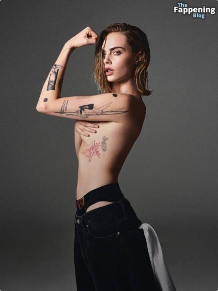 Cara Delevingne Sexy & Topless – Calvin Klein Pride Campaign (8 Photos) on girlsabc.com