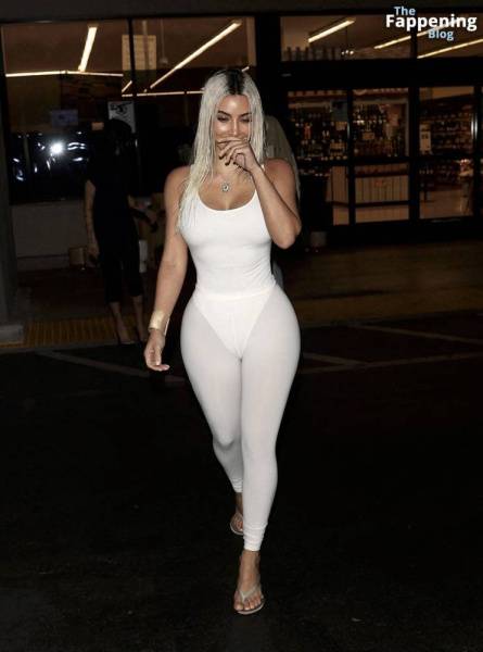 Kim Kardashian Shows Off Her Curves in WeHo (10 Photos) on girlsabc.com