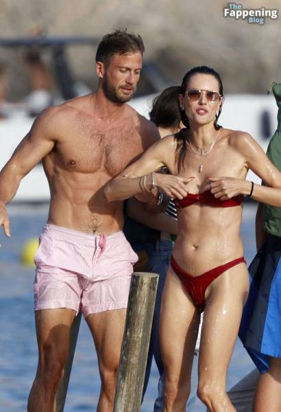 Alessandra Ambrosio is Seen with Alexander Smurfit Enjoying a Swim Together in Ibiza (39 Photos) - Brazil on girlsabc.com