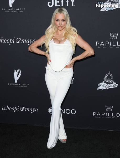 Lindsey Pelas Displays Nice Cleavage at Whoopi Goldberg’s New Cannabis Brand Party (29 Photos) on girlsabc.com