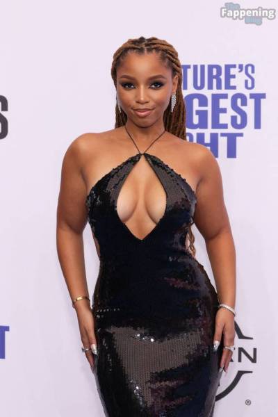 Chloe Bailey Shows Off Her Big Boobs at the BET Awards 2024 (49 Photos) on girlsabc.com