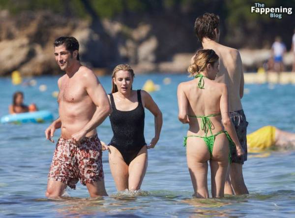 Ashley Benson Shows Off Her Sexy Bikini Body on the Beach in Saint Tropez (29 Photos) on girlsabc.com