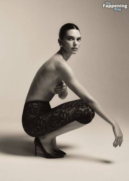 Kendall Jenner Vamps It Up and Goes Topless for FWRD’s Fall 2024 Fashion Campaign (21 Photos) on girlsabc.com