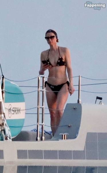 Paris Hilton Enjoys a Summer Break on a Luxury Yacht in Saint Tropez (53 Photos) on girlsabc.com