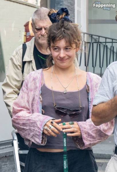 Ruby Ashbourne Serkis Goes Braless with Her Dad in London (24 Photos) - Britain on girlsabc.com