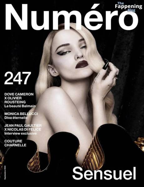 Dove Cameron Sexy & Topless – Numéro France (11 Photos) - France on girlsabc.com