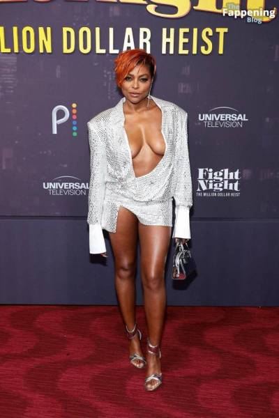 Taraji P. Henson Displays Her Sexy Boobs at the ‘Fight Night: The Million Dollar Heist’ Premiere (55 Photos) - New York on girlsabc.com