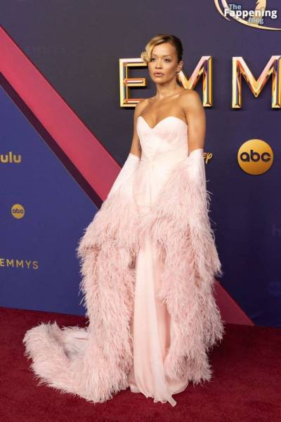 Rita Ora Looks Stunning at the 76th Primetime Emmy Awards (56 Photos) on girlsabc.com