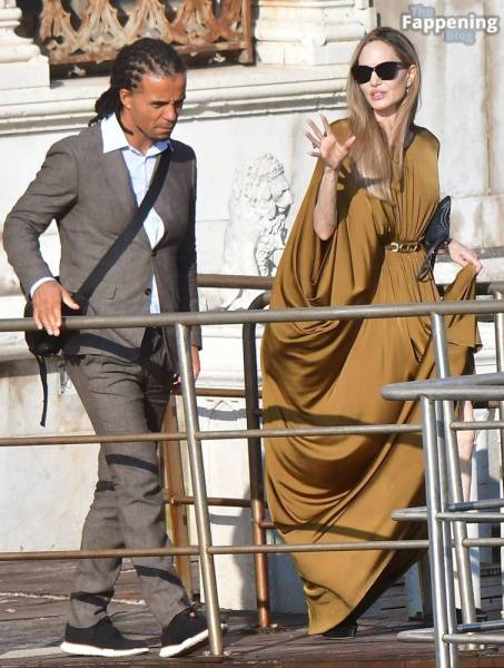 Angelina Jolie Looks Glamorous Rocking a Grecian Dress During the Venice Film Festival (117 Photos) - Usa on girlsabc.com